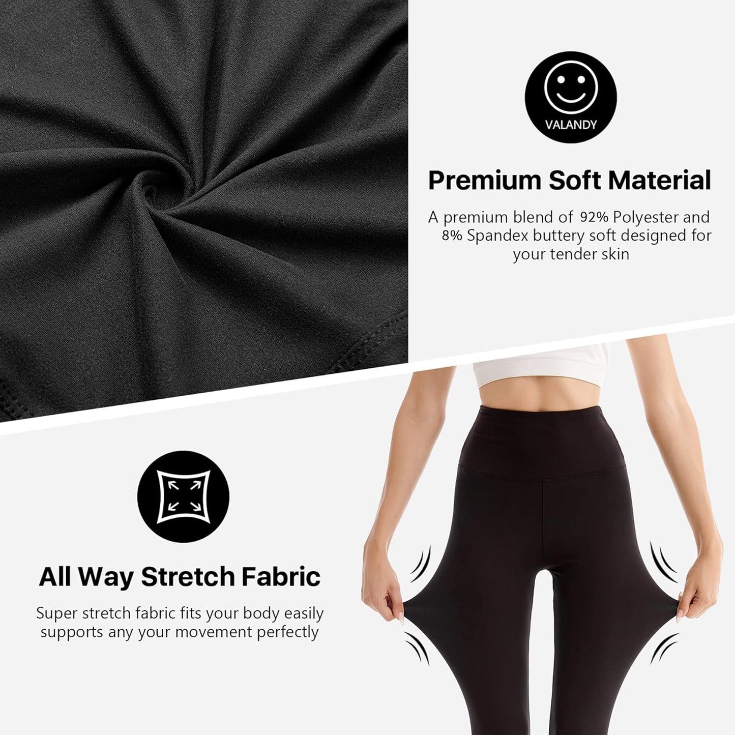 High Waisted Leggings for Women Workout Gym Yoga